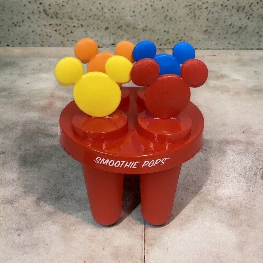 Disney Mickey Mouse Smoothie Pops Maker Frozen Fruity Popsicles Snacks